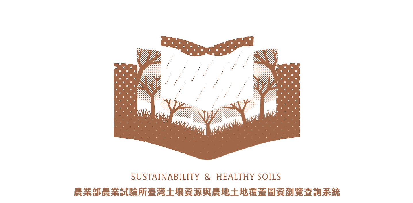 農業部農業試驗所臺灣土壤資源與農地土地覆蓋圖資瀏覽查詢系統，網站維護中